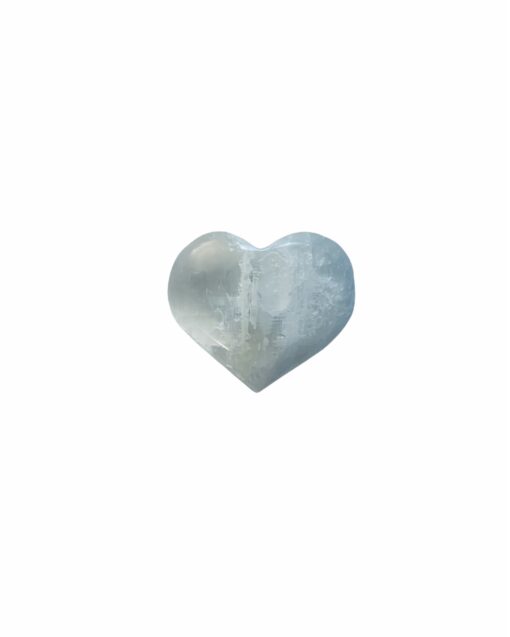 iBella Selenite Heart